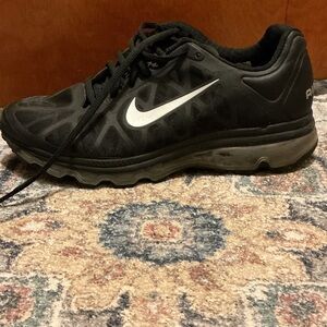 Nike Black Running Shoe with White Logo